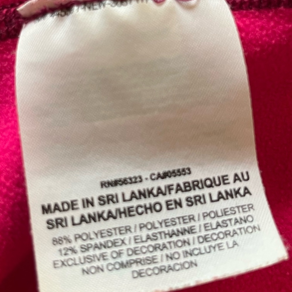 Nike PRO Hyperwarm 1/2 Zip Pullover Top Fuchsia Size Medium - Picture 7 of 13